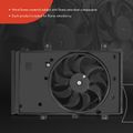 Single Radiator Cooling Fan Assembly with Shroud for 2020 Toyota Yaris