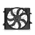 Single Radiator Cooling Fan Assembly with Shroud for 2020 Dodge Durango