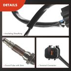 2 Pcs Downstream Front & Rear O2 Oxygen Sensor for Dodge Stealth 95-96 Mitsubishi