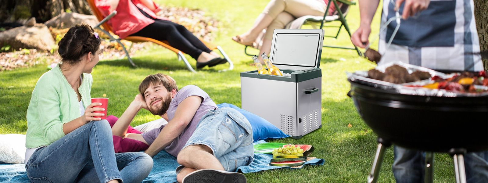 Determine the right size and capacity of your potable car fridge.