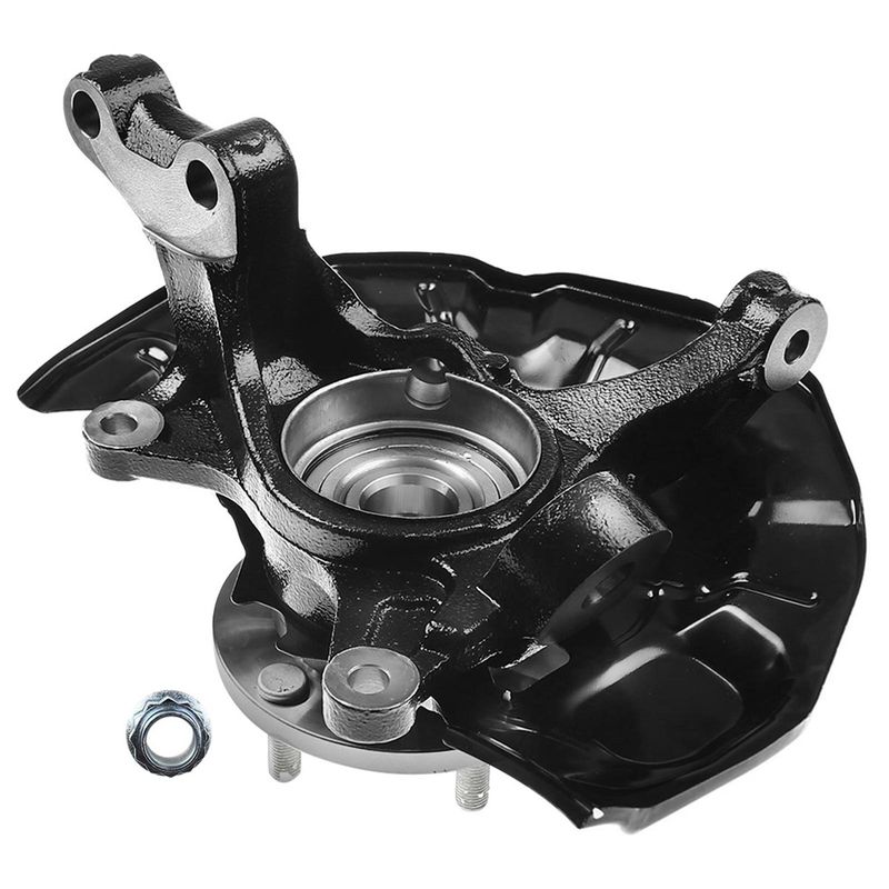 Front Passenger Steering Knuckle & Wheel Hub Bearing Assembly for 2007-2011 Toyota Camry