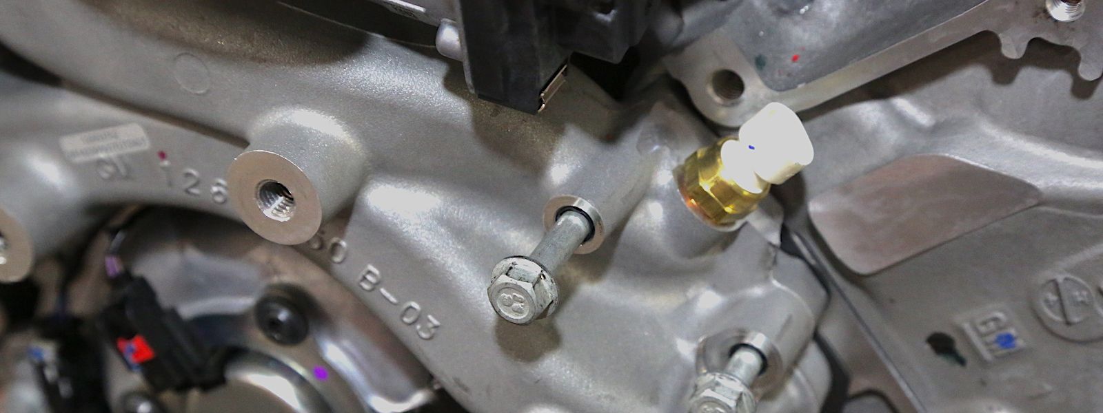 an engine coolant temperature sensor