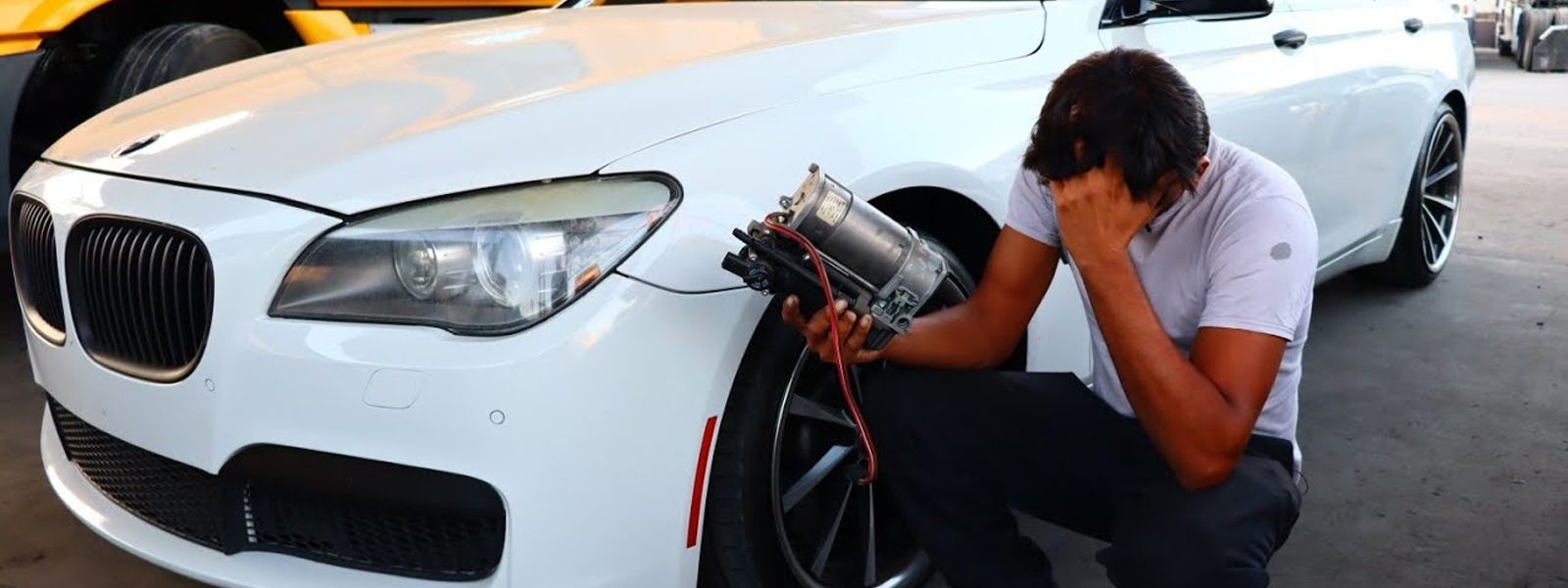 bad air suspension compressor