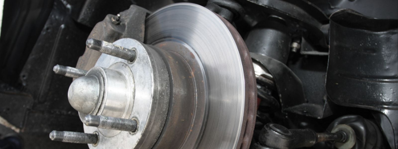 multiple components work together to brake