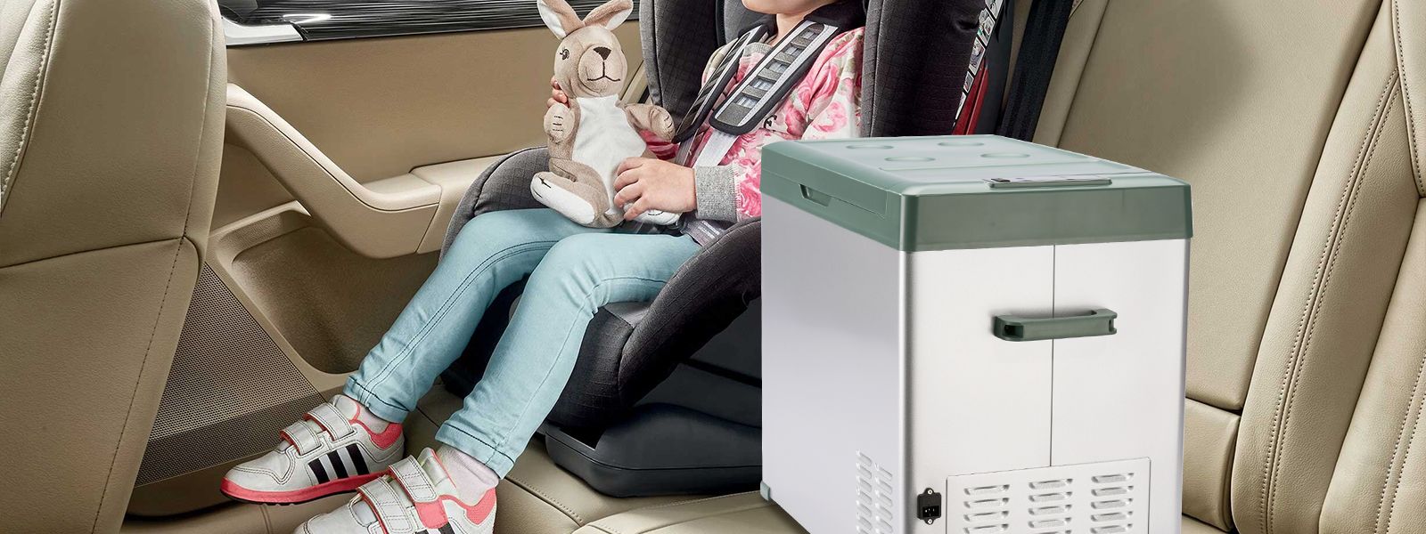 An portable car fridge can make your life more comfortable.