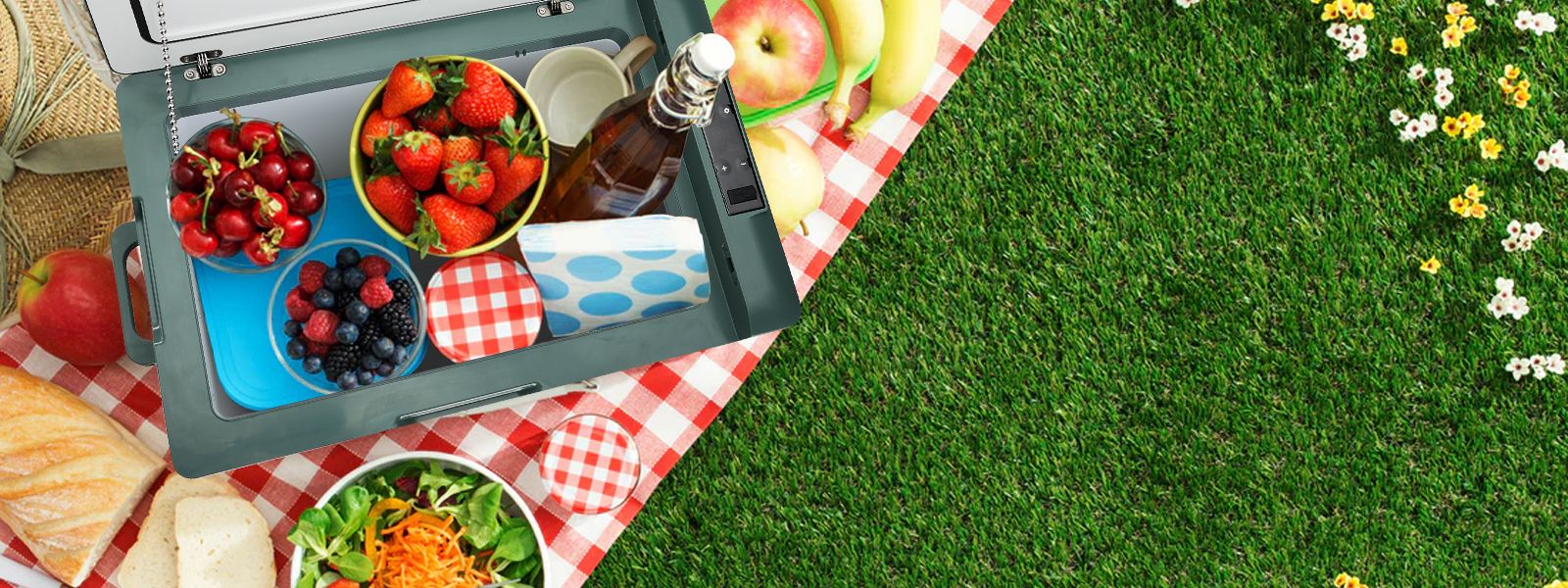 A-Premium car fridge makes your life happy.