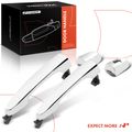 2 Pcs Front Chrome Exterior Door Handle for 2012 Kia Sorento