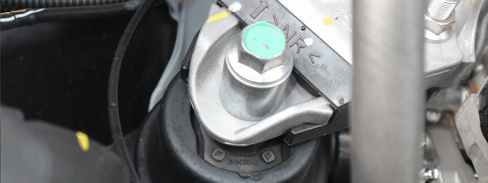 an engine mount  is installed successfully