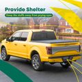 6.09 FT Bed Soft Roll-up Tonneau Cover with Auto Locking for 2021 Ford Ranger