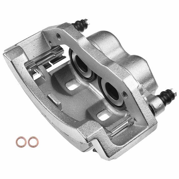 Rear Passenger Brake Caliper with Bracket for Dodge Ram 3500 2001-2002 Pickup