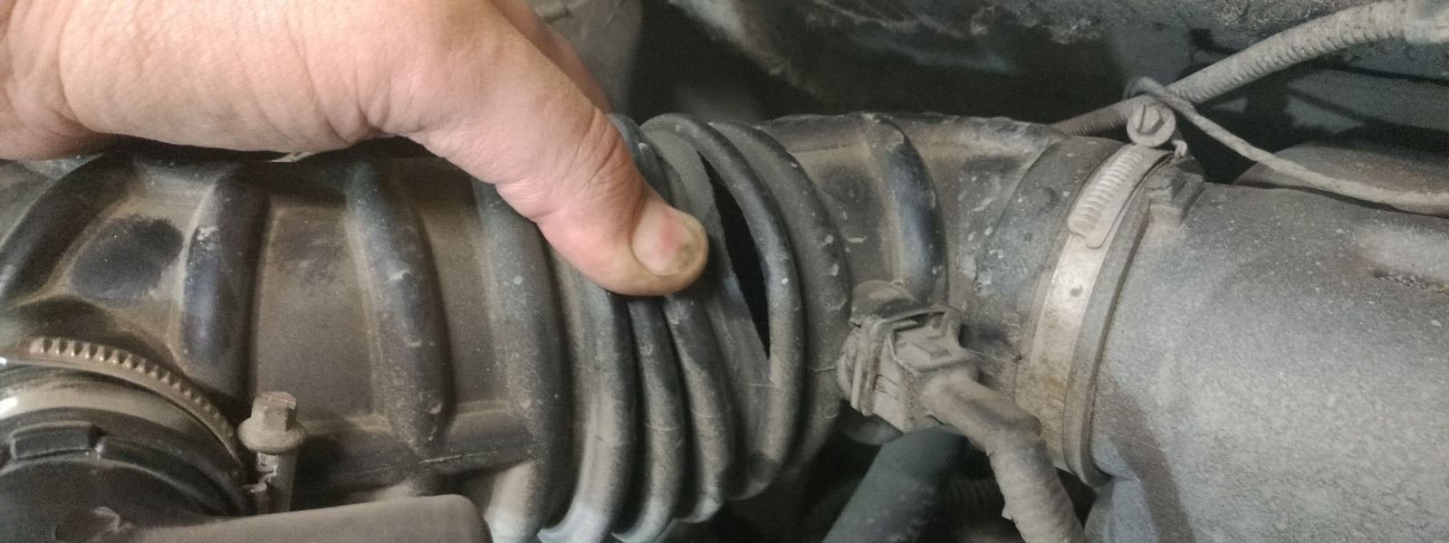 air intake hose replacement