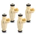 4 Pcs Fuel Injectors for Hyundai Elantra Tiburon Tucson Kia Spectra5 Sportage 2.0L