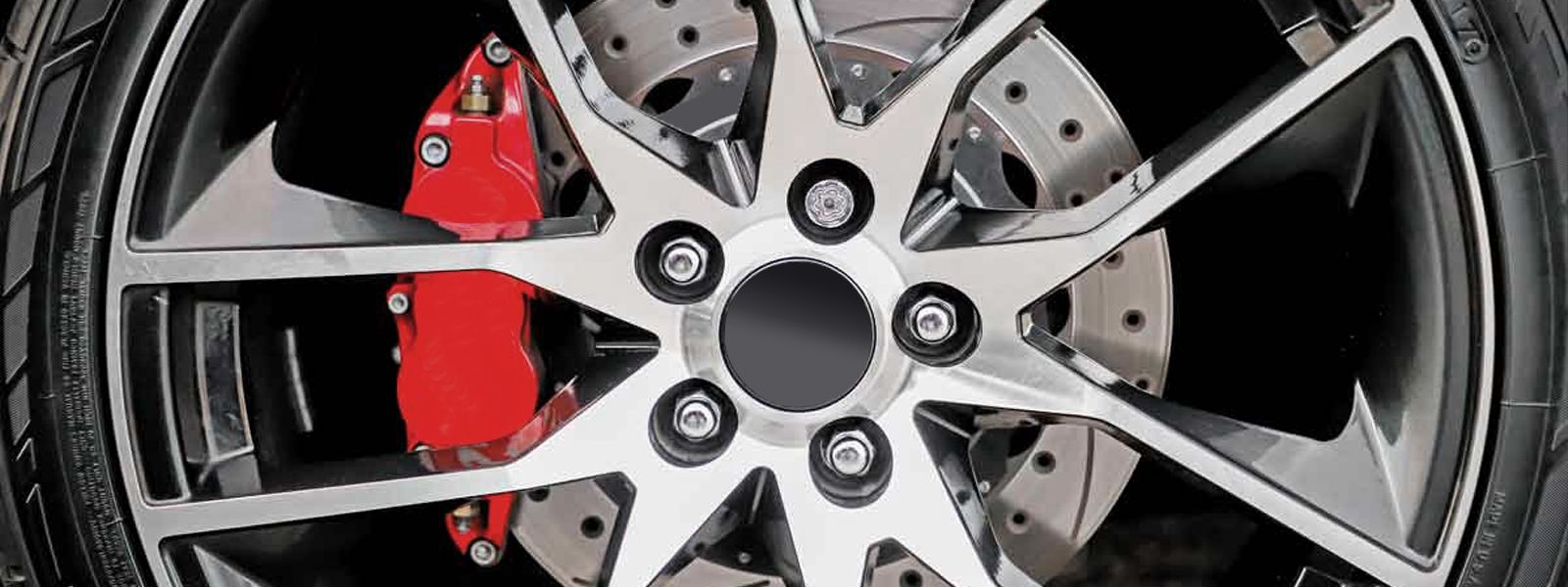 the location of brake rotors in car