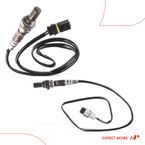 2 Pcs Downstream Front & Rear O2 Oxygen Sensor for Dodge Stealth 95-96 Mitsubishi
