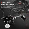 Spare Tire Winch Carrier Hoist for Ram 1500 2011-2018 Dodge Ram 1500 2009-2010