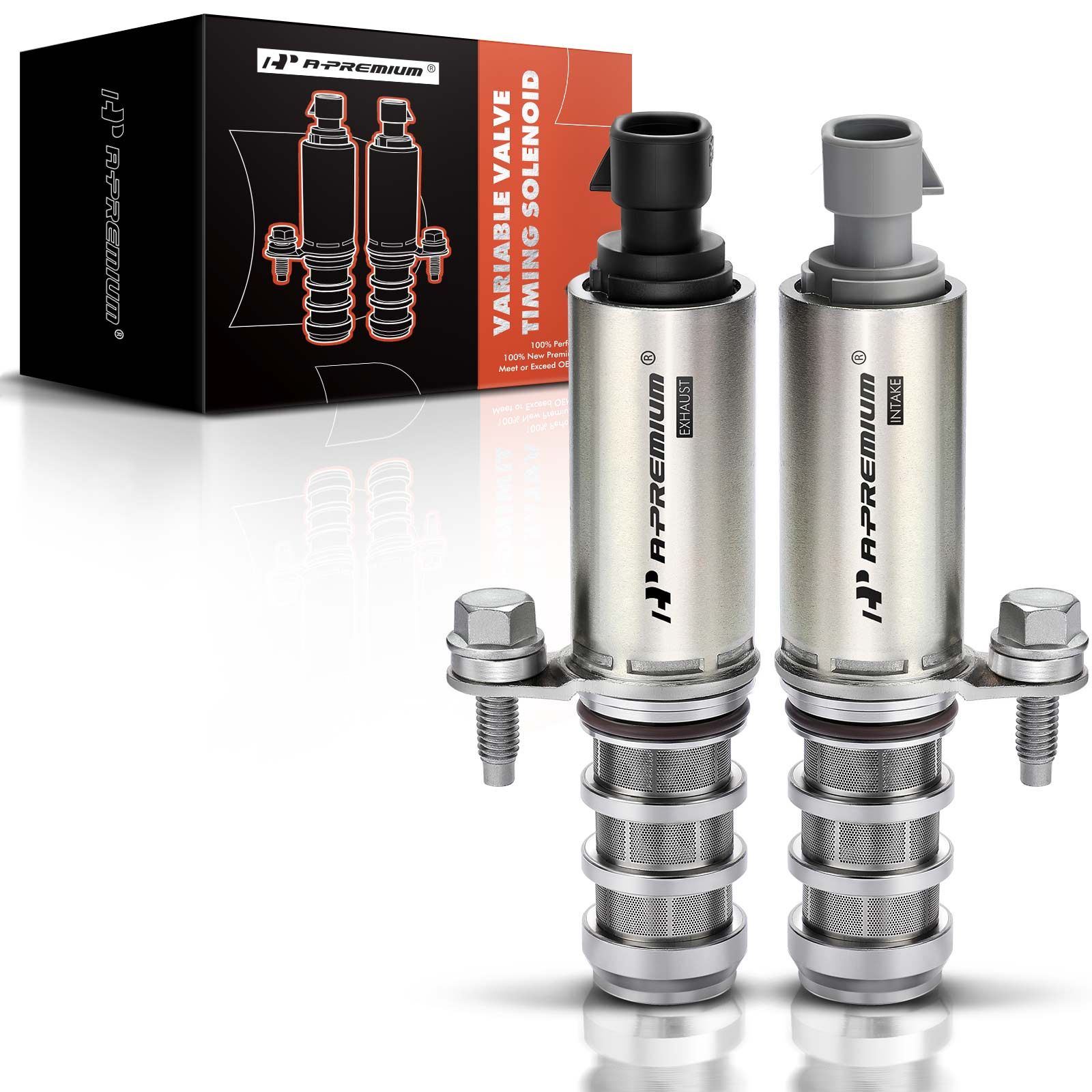 Intake & Exhaust VVT Solenoid Cam Actuator for GM 2.0L 2.2L 2.4L Ecotec ...