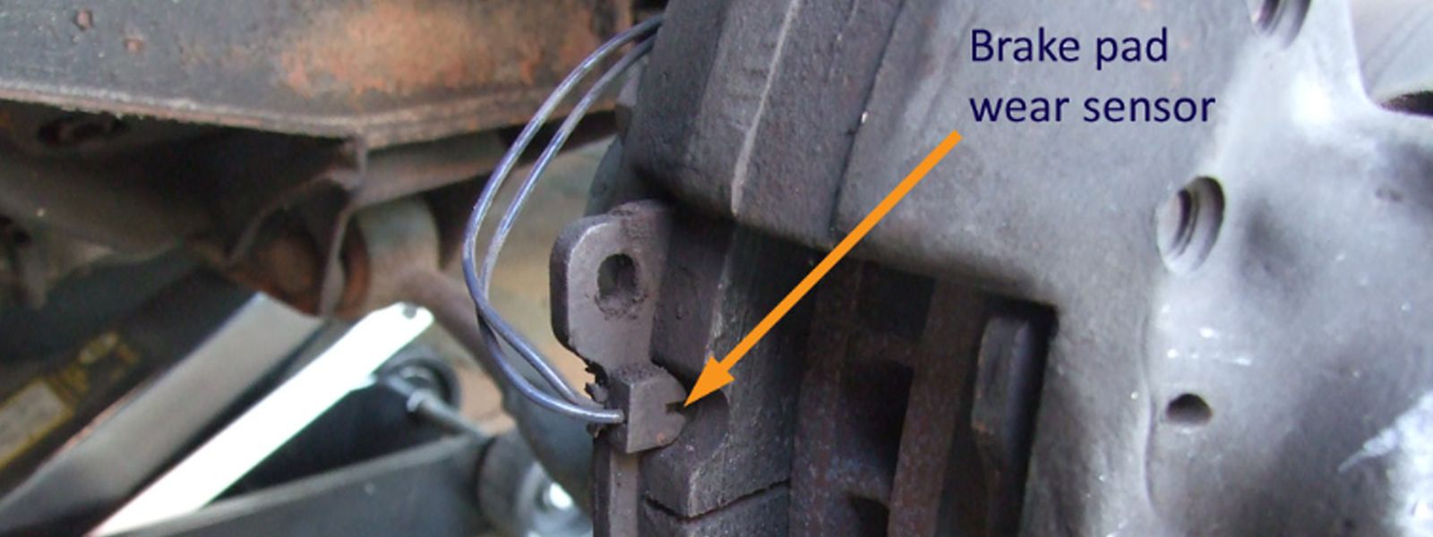 what is brake pad wear sensor
