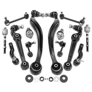 14 Pcs Control Arm with Ball Joint & Bar Link for Ford Fusion