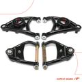 4 Pcs Front Upper & Lower Control Arm Kit for 1965 Oldsmobile F85