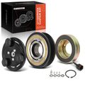 AC Compressor Clutch Kit with 6-Groove Pulley for 2009 Nissan Quest