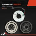 AC Compressor Clutch Kit with 6-Groove Pulley for 2010 Nissan Rogue