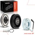 AC Compressor Clutch Kit with 6-Groove Pulley for 2010 Nissan Rogue