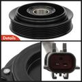 AC Compressor Clutch Kit with 6-Groove Pulley for 2002 Chrysler Voyager