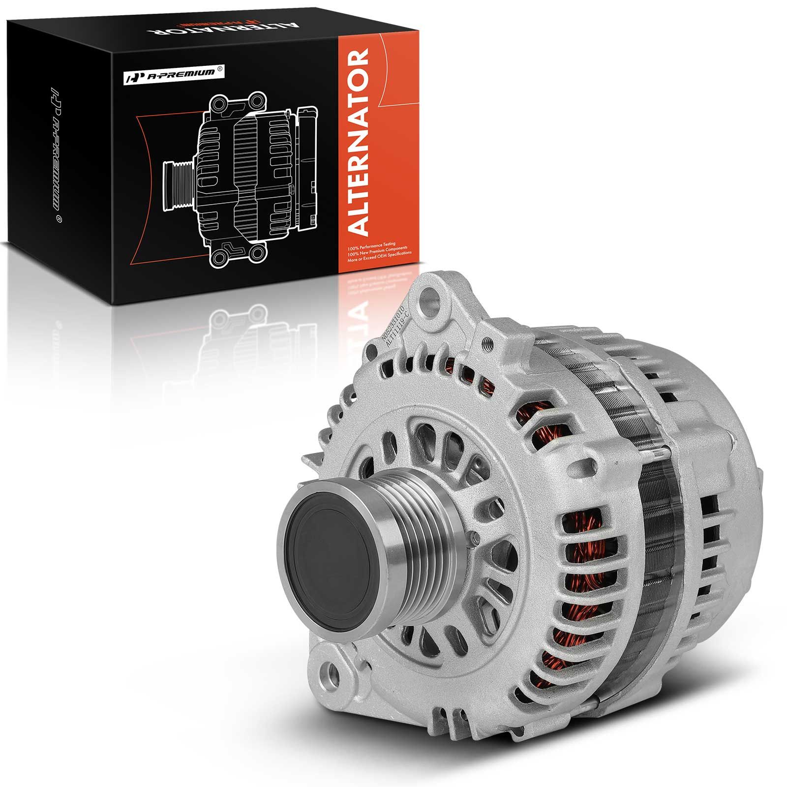 Alternator 120A 12V CW 5-Groove Pulley for 1993 Jaguar XJ6 4.0L l6