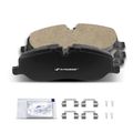 4 Pcs Front Left & Right Ceramic Brake Pads for 2009 Land Rover Range Rover