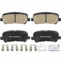 4 Pcs Rear Ceramic Brake Pads for 2012 Honda Odyssey