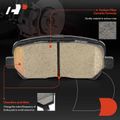 4 Pcs Rear Ceramic Brake Pads for 2012 Honda Odyssey