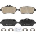 4 Pcs Rear Ceramic Brake Pads for Mercedes-Benz GL450 GLE350 GLE400 GLS450 ML550