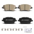 4 Pcs Front Ceramic Brake Pads for 2014-2019 Ford Fiesta