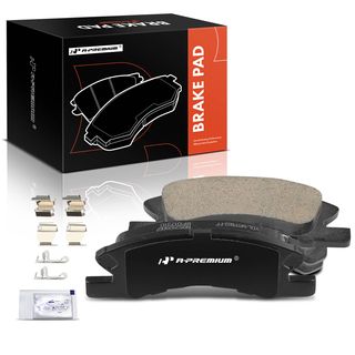 4 Pcs Front Ceramic Brake Pads for Mitsubishi Mirage 2014-2015 & 2017-2020