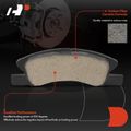 4 Pcs Front Ceramic Brake Pads for 2019 Mitsubishi Mirage