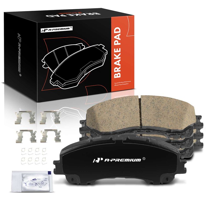 4 Pcs Front Ceramic Brake Pad for 2015 INFINITI Q50 APremium