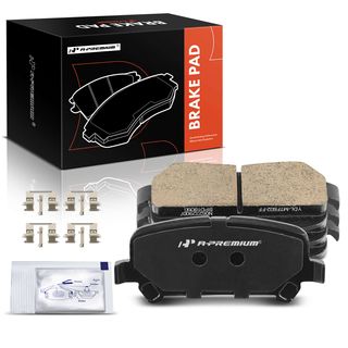 4 Pcs Rear Ceramic Brake Pads for Chevrolet Colorado 2015-2020 GMC Canyon