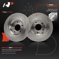 2 Pcs Rear Disc Brake Rotors for 2019 Mitsubishi Outlander PHEV