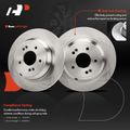 2 Pcs Rear Disc Brake Rotors for 2019 Genesis G80