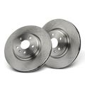 2 Pcs Front Disc Brake Rotors for 2012 Tesla S