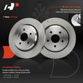 2 Pcs Rear Disc Brake Rotors for 2019 Jeep Grand Cherokee