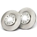 2 Pcs Rear Disc Brake Rotors for 2014 Jeep Cherokee