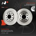 2 Pcs Rear Disc Brake Rotors for 2014 Jeep Cherokee