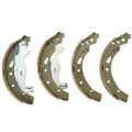 4 Pcs Rear Ceramic Brake Shoes for 2018 Toyota Yaris iA