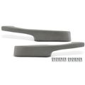 2 Pcs Gray Front Left & Right Interior Door Handle for 2006 GMC Savana 1500