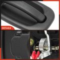 Textured Black Front Passenger Exterior Door Handle for 2003 Chevrolet Tahoe