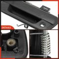 Textured Black Tailgate Latch Handle with Bezel and Keyhole for 2007 GMC Canyon