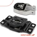 2 Pcs Transmission Mount & Torque Strut Mount for 2004-2006 Volvo S40