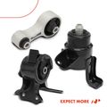 3 Pcs Engine Motor & Torque Strut Mount for 2008 Mazda 6 2.3L l4