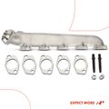 Left Exhaust Manifold with Gasket for 2000-2012 Ford E-350 Super Duty